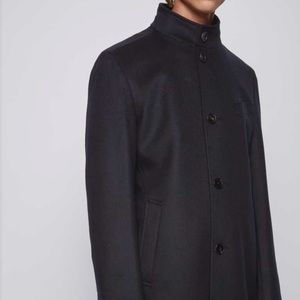Boss Shanty Slimfit Wool Coat 